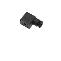 MENCOM SOLENOID VALVE CONNECTOR FORM B IND 2+G PG9 CG FW 250VAC (BK)